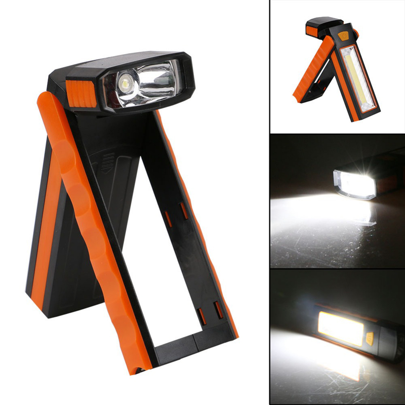 

Super Bright Adjustable COB LED Work Light Inspection Lamp Hand Torch Magnetic Camping Tent Lantern