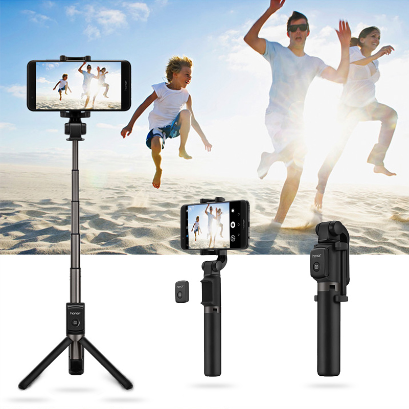 

Huawei Honor 2 in 1 Mini Extendable bluetooth Tripod 360 Degree Rotation Selfie Stick for Smartphones