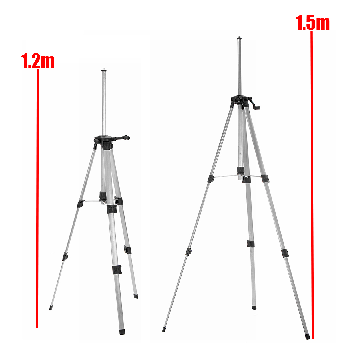 Bakeey 120cm 150cm Universal Aluminum Alloy Telescopic Tripod Adjustable Stand For Laser Level