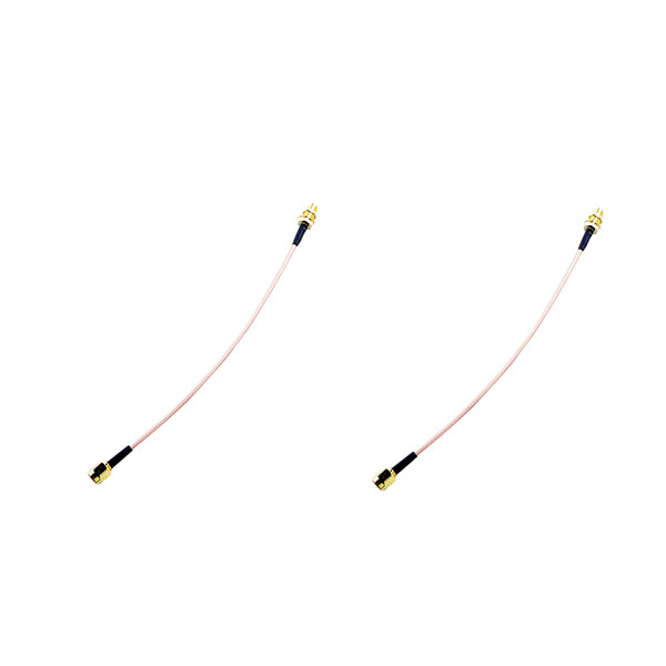 

2PCS Transmitter Extension Cable RP-SMA Male to RP-SMA Female Plug 15cm