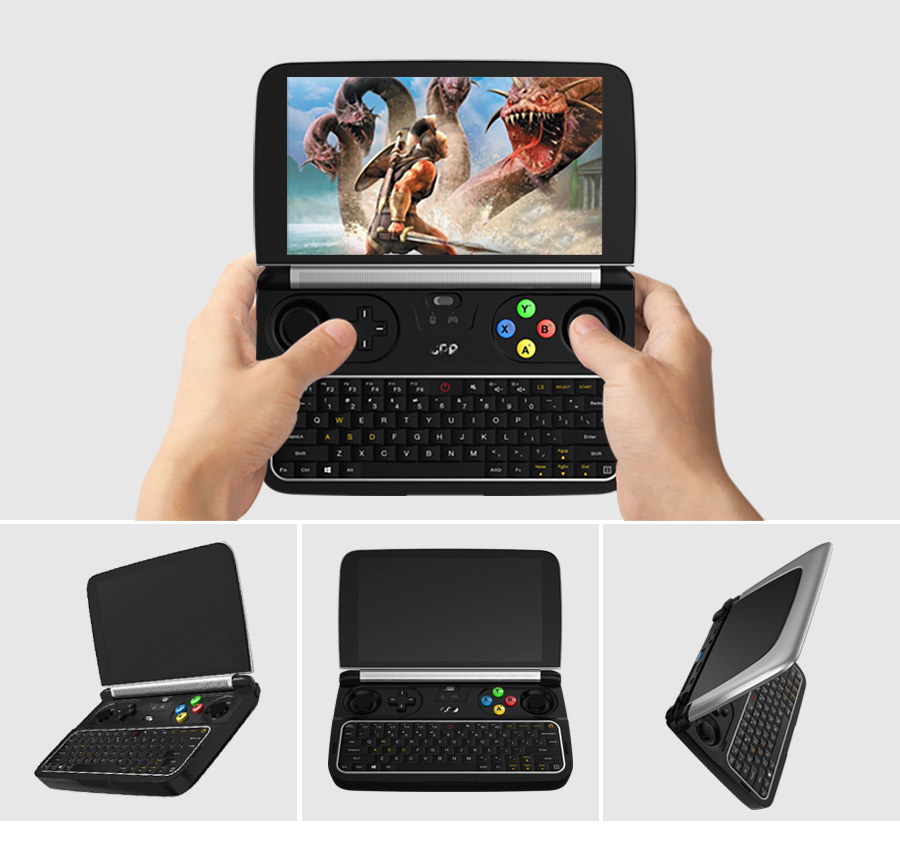 GPD WIN 2 M3-8100Y Handheld PC Game Console Windows Tablet - BLACK 5