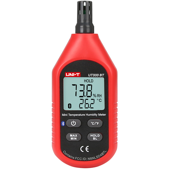 

UNI-T UT333BT bluetooth Digital LCD Thermometer Hygrometer Mini Temperature Humidity Meter