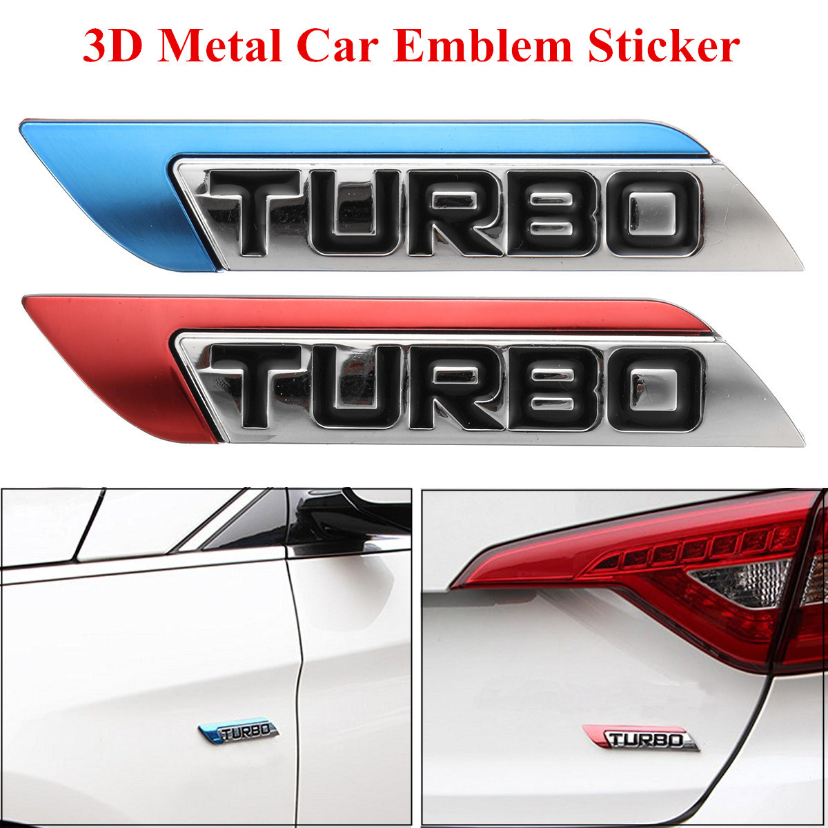 D114 Racing Sp Auto 3D Emblem emblème Emblem Badge Aufkleber emblema Car Sticker