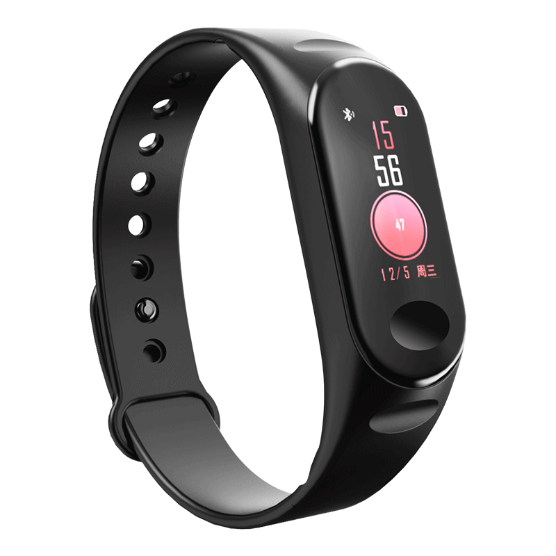 

Bakeey H19 HD Color Screen Wristband 24 Hours Heart Rate Blood Pressure and Oxygen Monitor Smart Watch