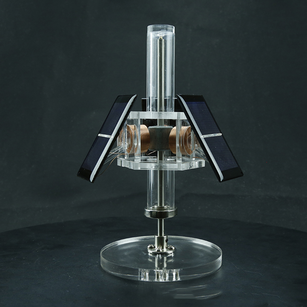 

High Speed Triple Solar Panel Vertical Magnetic Levitation Model Brushless Motor Kit Mendocino Science Education