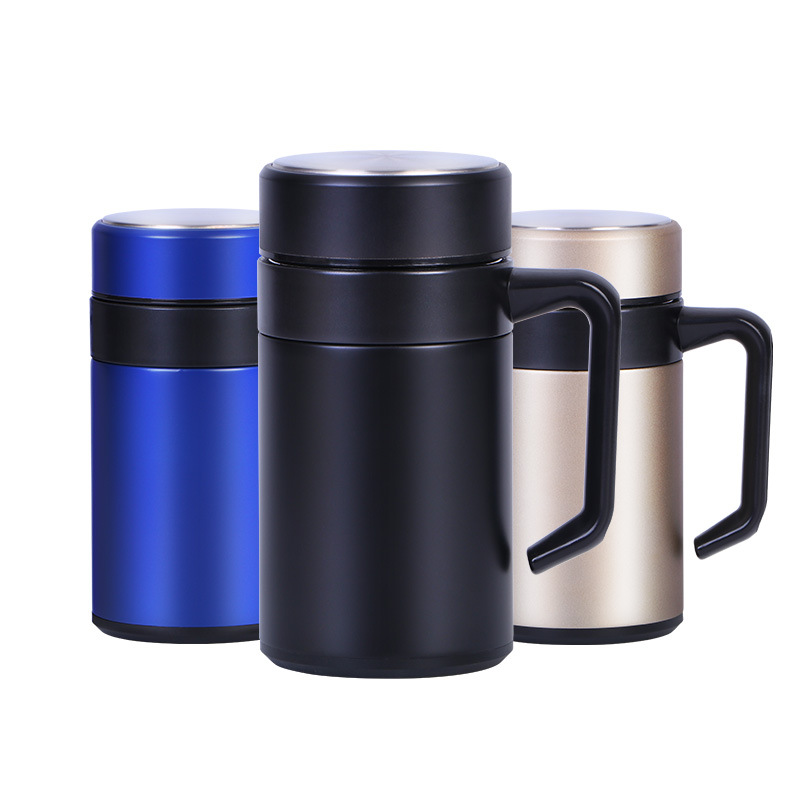 

500ML Portable Stainless Steel Vacuum Flasks Tea Cup