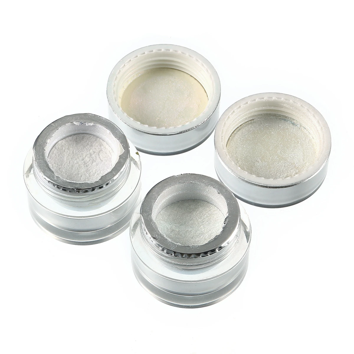 6 Colors Magic Mirror Chrome Pearl Shell Luster Powder Dust Decorations Glitter Pigment
