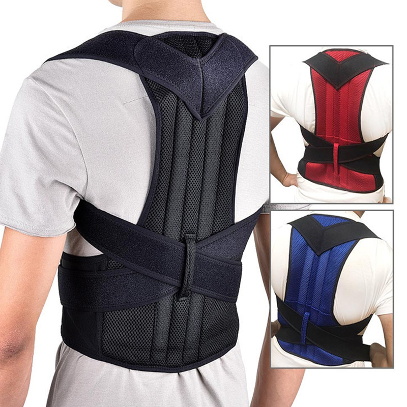 

Xmund XD-069 Back Support Protection Back Shoulder Posture Pain Relief Correctorbelt Strap Reinforcement Orthosis Support Fixation Belt Humpback Correction
