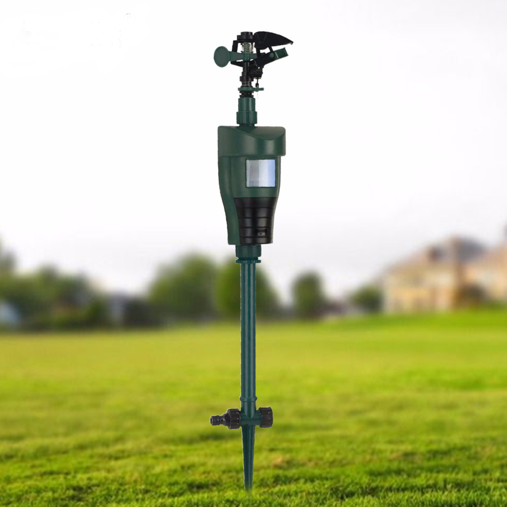 

Garden Animal Repeller Scarecrow Pest Control Jet Spray Repellent Driving Small Animals Expellent