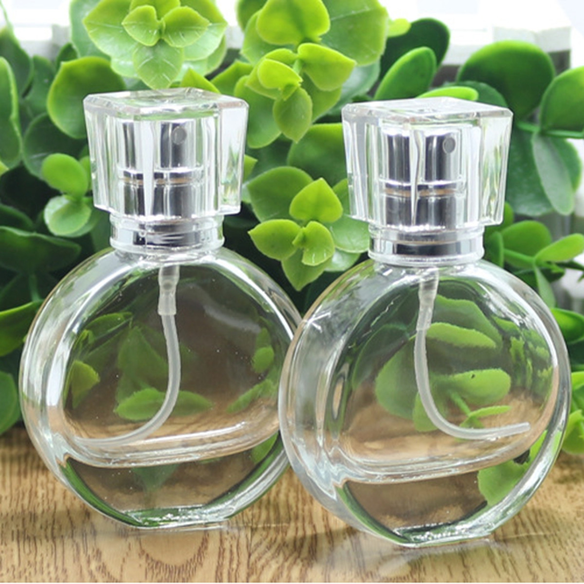 

1pc Empty Refillable Perfume Spray Bottle Glass Fragrance Aroma Atomizer Container Travel