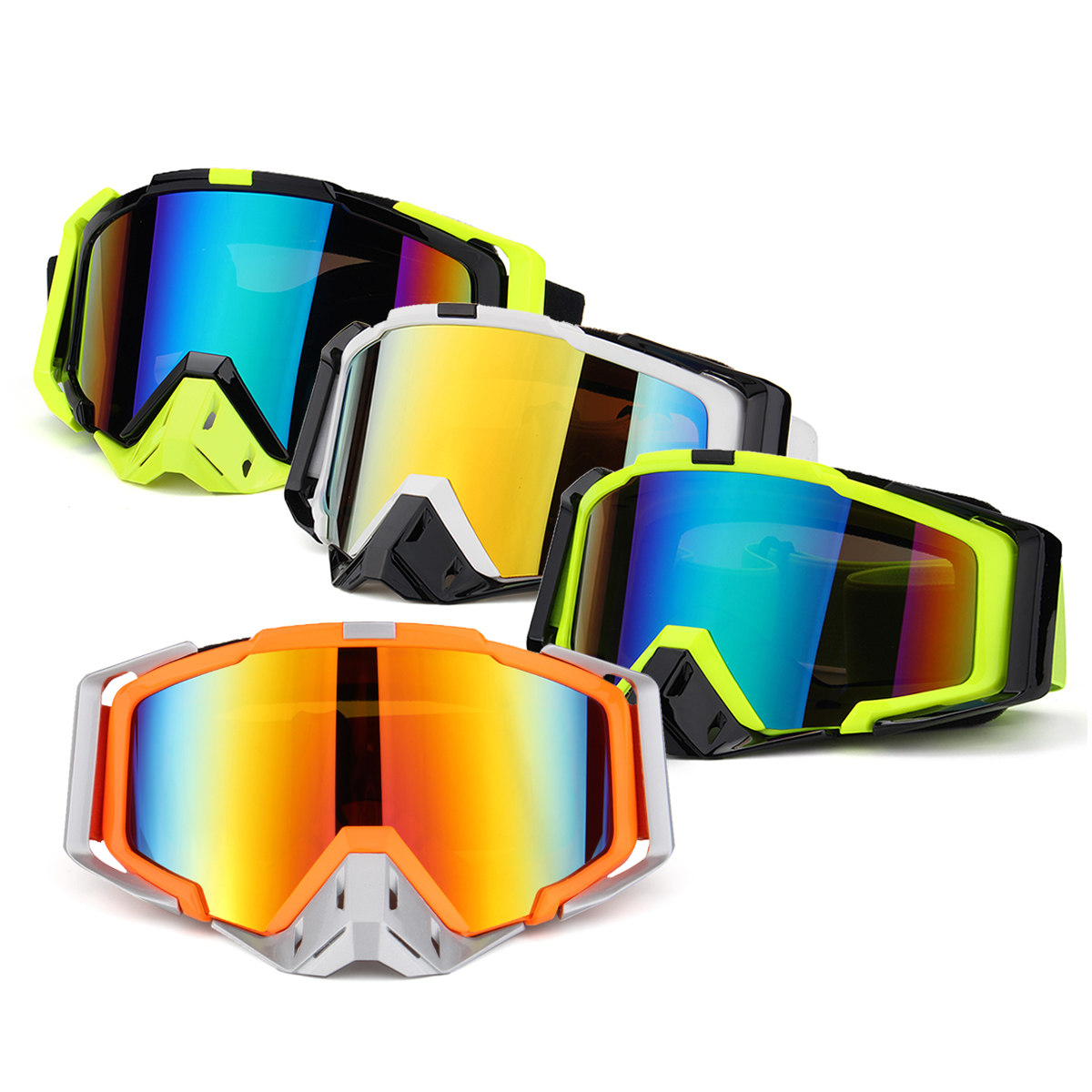 

TYF102 На открытом воздухе Катание на лыжах по конькобежному спорту Снегоход Очки Ветрозащитный противотуманный UV Защита для м