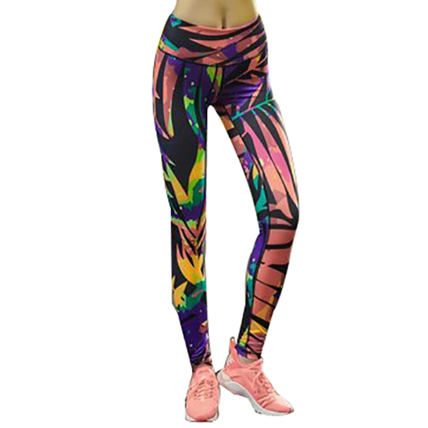 

Напечатанные леггинсы тощие седьмой и девятый длина спортивные брюки фитнес колготки Yoga женщины
