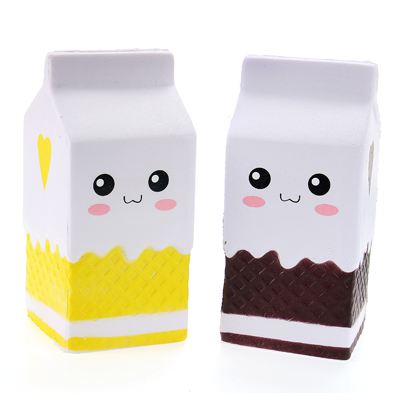 

Squishy Jumbo Milk Bottle Коробка 11см Медленная роспись Мягкая коллекция подарков Декор Игрушка