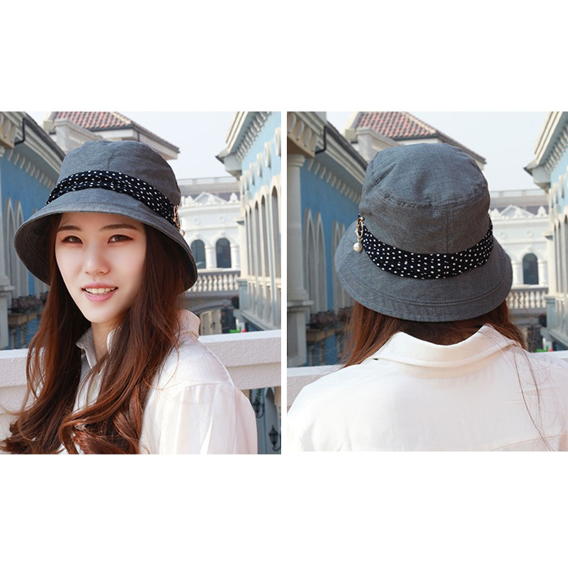 

Women Sun Protection Wide Brimmed Bucket Hat