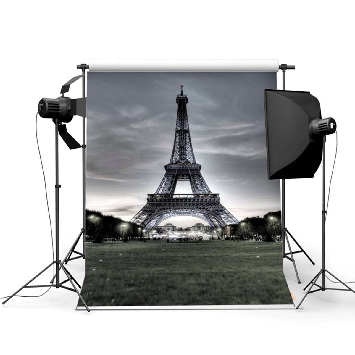 

3x5FT Vinyl Eiffel Tower Background Photo Studio Prop Photography backdrop