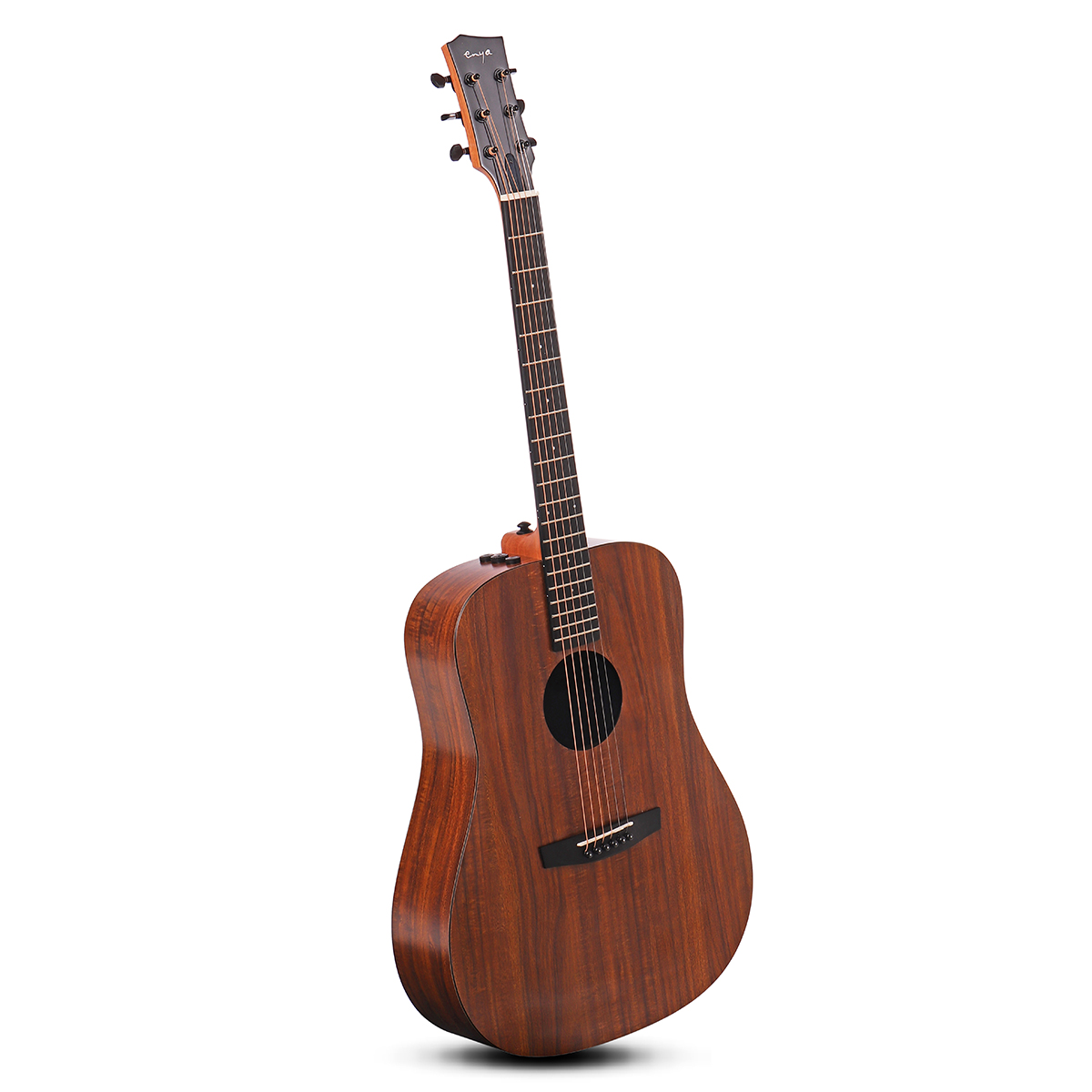 

Enya ED-X1 / EQ 41 дюймов D Доска HPL с рисунком KOA Черная гитара Richlite Fingerboard Folk Guitar