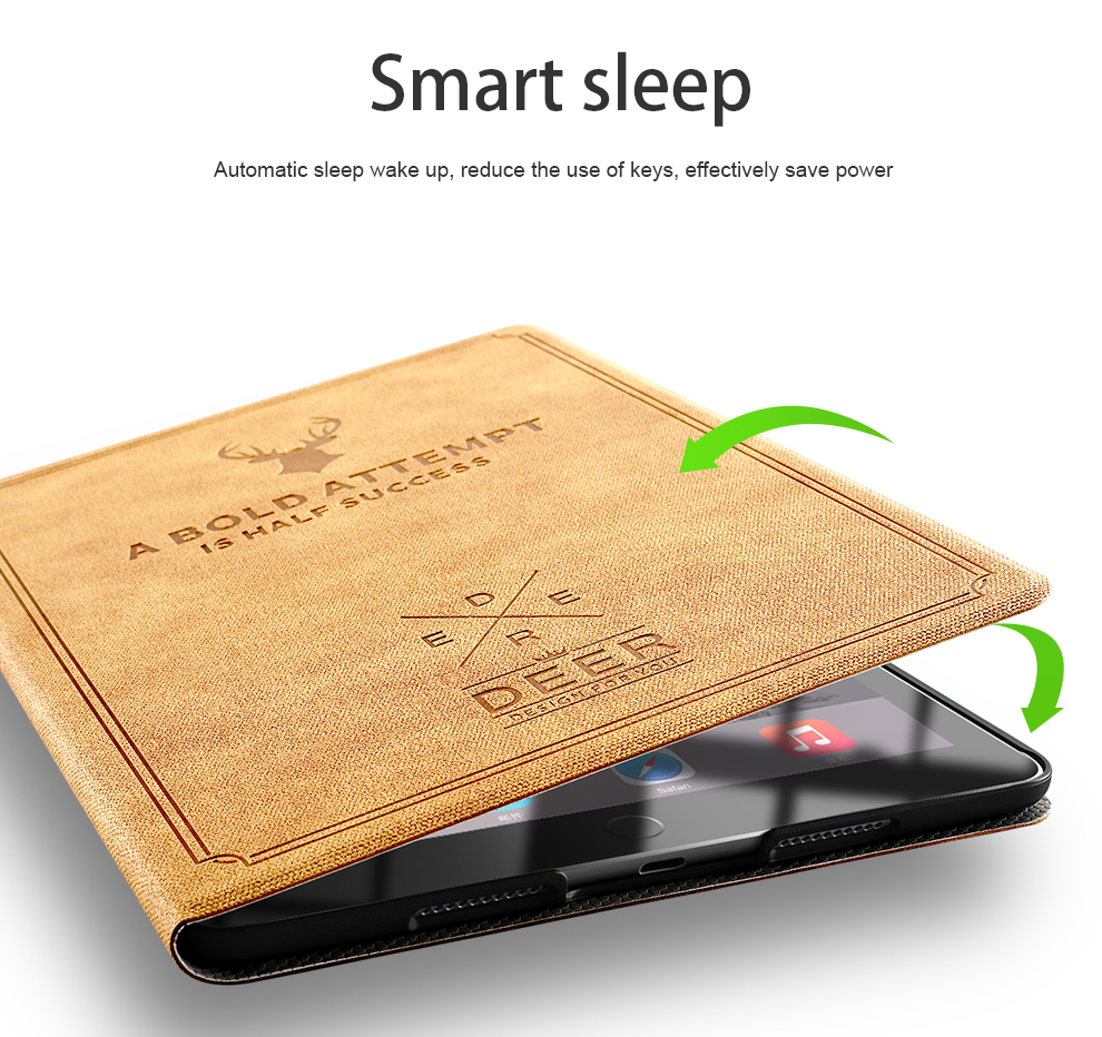 Vintage Smart Sleep Kickstand PU Leather Tablet Case For iPad Pro 10.5 Inch 2017/iPad Air 10.5 Inch 2019 18