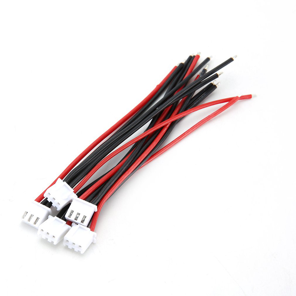 5Pcs RJXHOBBY 1S/2S/3S/4S/5S/6S/7S/8S/9S/10S/11S/12S/13S/14S/15S/16S/17S 22AWG Battery Balance Charger Silicone Cable Wire JST-XH Plug Balancer Cable for FPV Racing Drone 3