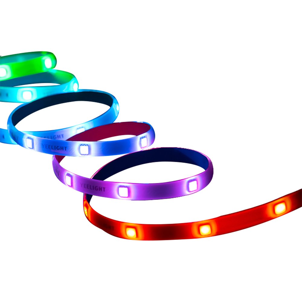 Find Yeelight 2M Smart Color LED Chameleon Light Strip Pro Ambient Light Strip Suitable for Apple HomeKit Alexa Ok Google SmartThings Gaming Atmosphere Lighting Interaction EU Plug for Sale on Gipsybee.com with cryptocurrencies