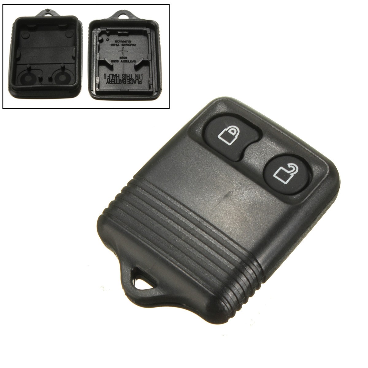 2 Buttons Remote Key Replacement Shell Case For Ford Explorer Escape 2001-2007