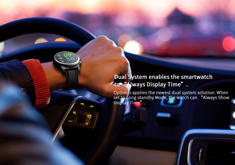 Kospet Optimus Pro Dual Chip System 3G+32G 4G-LTE Watch Phone AMOLED 8.0MP 800mAh GPS Google Play Smart Watch (Black) 11