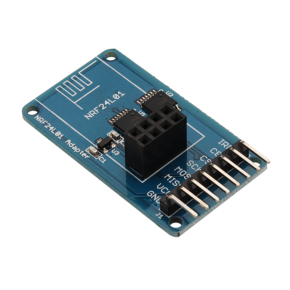 

OPEN-SMART 2.4GHz Wireless Transceiver NRF24L01 Adapter Module 3.3V / 5V Compatible For Arduino