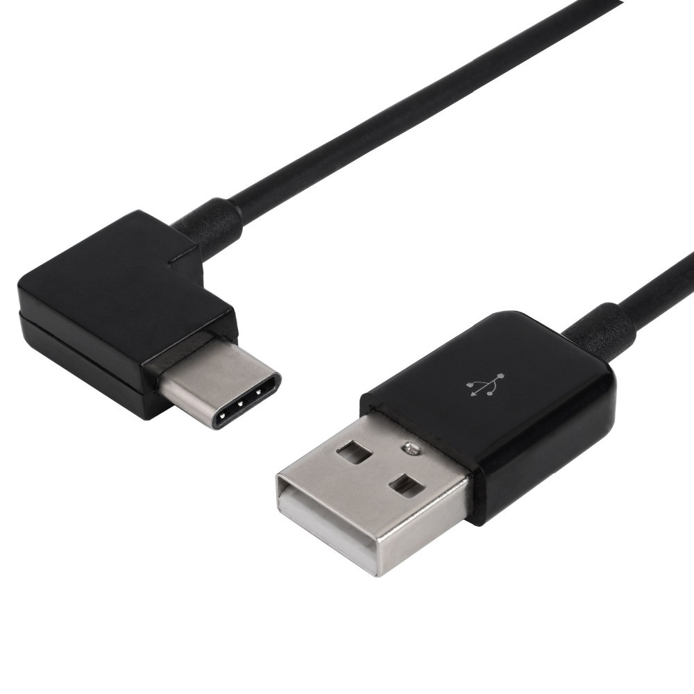

USB3.1 Quick Charge 90 Degree Type C Data Charging Sync Cable 27CM for Macbook Xiaomi Samsung Letv