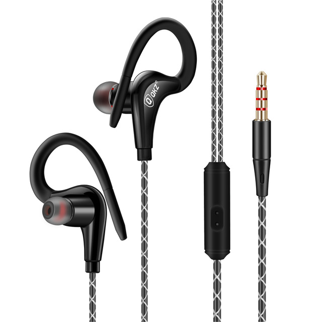 

QKZ DM500 Wired 10mm Driver Sport Stereo Bass In-ear Earphone with Microphone Line Control
