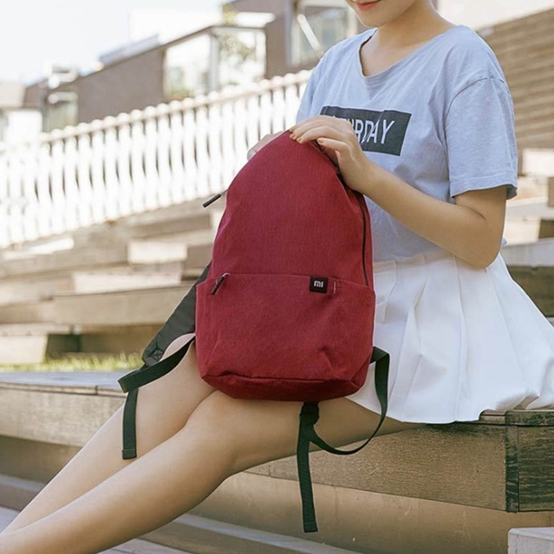 Original Xiaomi 10L Backpack Bag Women Men Sports Bag Level 4 Water Repellent Travel Camping Backbag 10