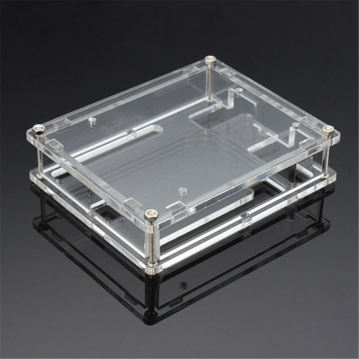 

Transparent Acrylic Shell Box For Arduino UNO R3 Module Case