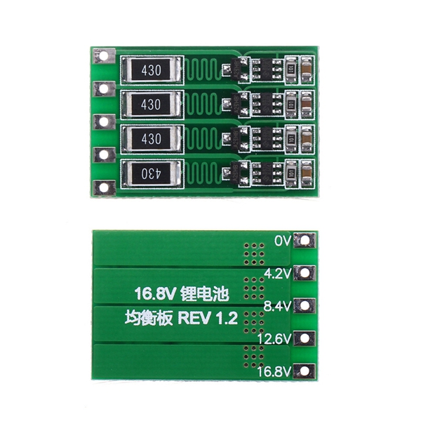 

10pcs 4S 16.8V BMS PCB 18650 Lithium Battery Charger Protection Board Balancing Board Balanced Current 100mA
