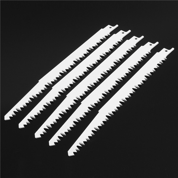 

5pcs 240mm High Carbon Steel Reciprocating Saw Blades Sabre for Wood