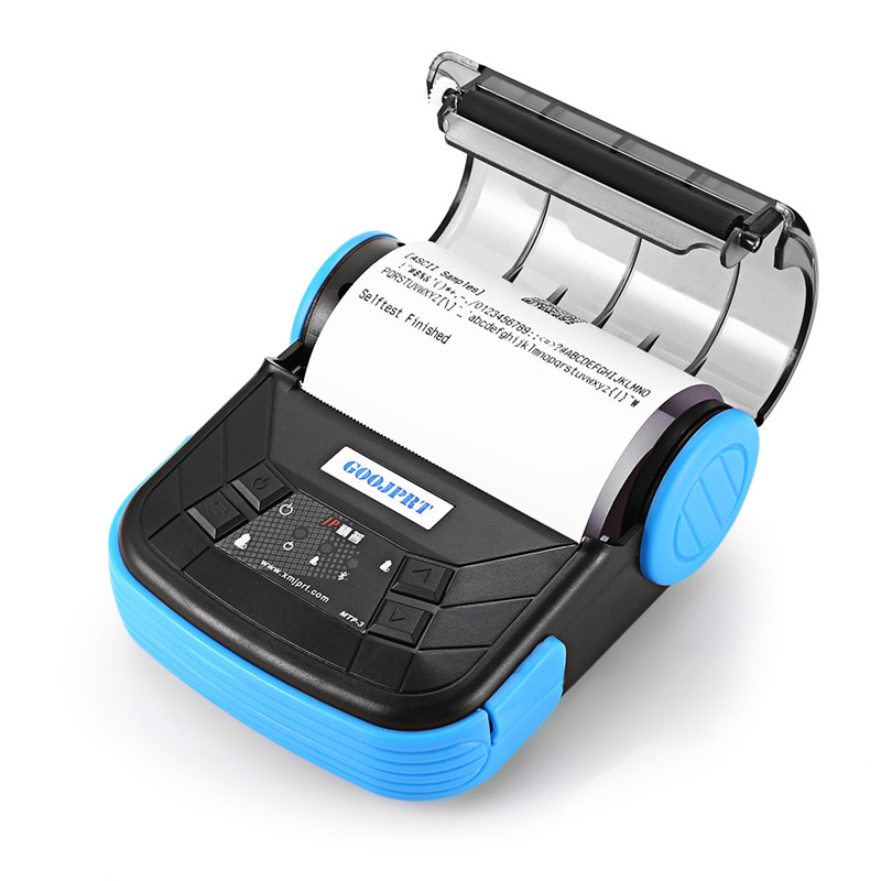 

GOOJPRT MTP-3 Portable 80mm bluetooth Thermal Label Printer Support Android POS Multi-language Printing Machine