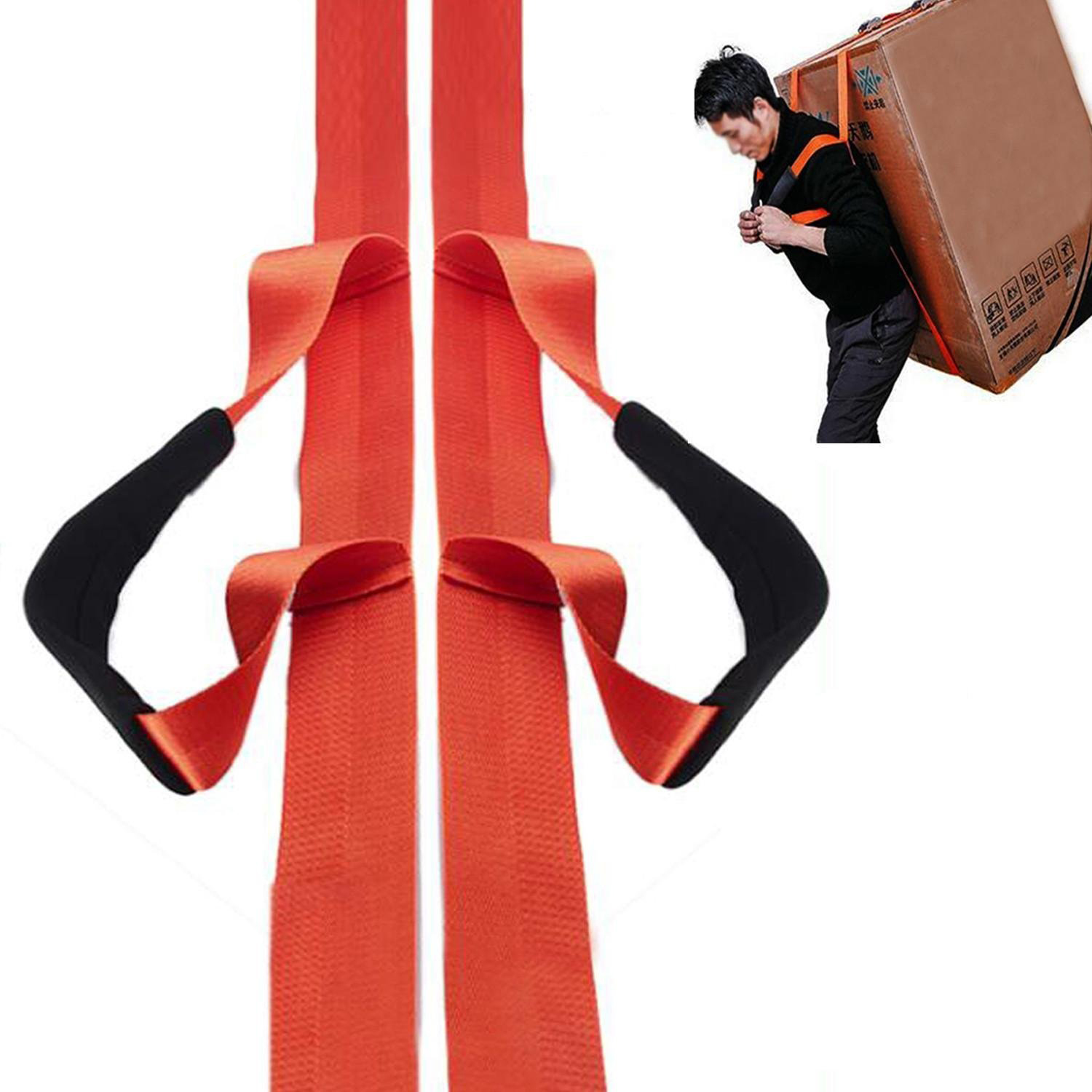 1 Person Furniture Lifting Moving Straps Carrying Belts Ergonomic Adjustable Length Appliances Lifting Straps Heavy Duty Carrying Harnesses for One Person