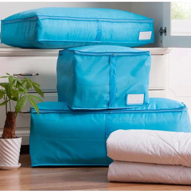

Portable Quilts Storage Bags Packing Luggage Folding Storage Box Clothes Organizer Bags Home Storage Organizer