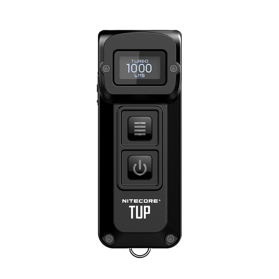 

NITECORE TUP XP-L HD V6 1000LM Brightness Rechargeable LED Keychain Light OLED Display Intelligent EDC Pocket Flashlight