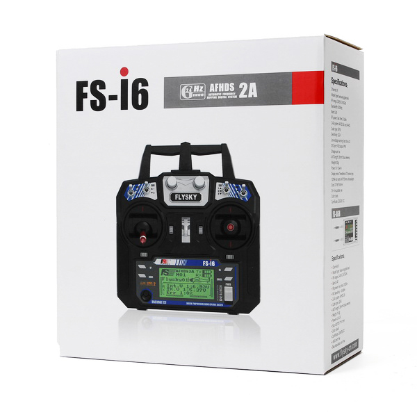 FlySky FS-i6 2.4G 6CH AFHDS RC Radion Transmitter With FS-iA6B Receiver for RC FPV Drone 13