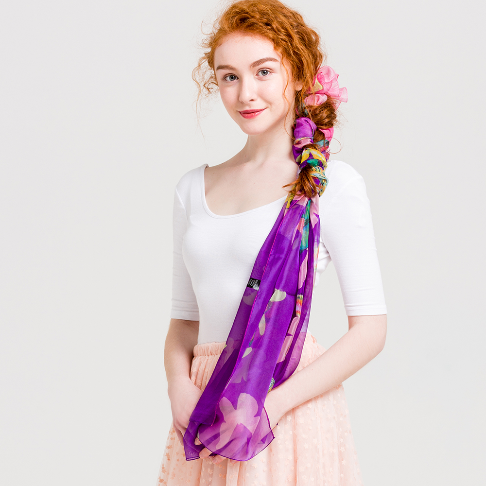 

Женское Летний шифон Пляжный Печатный длинный шарф