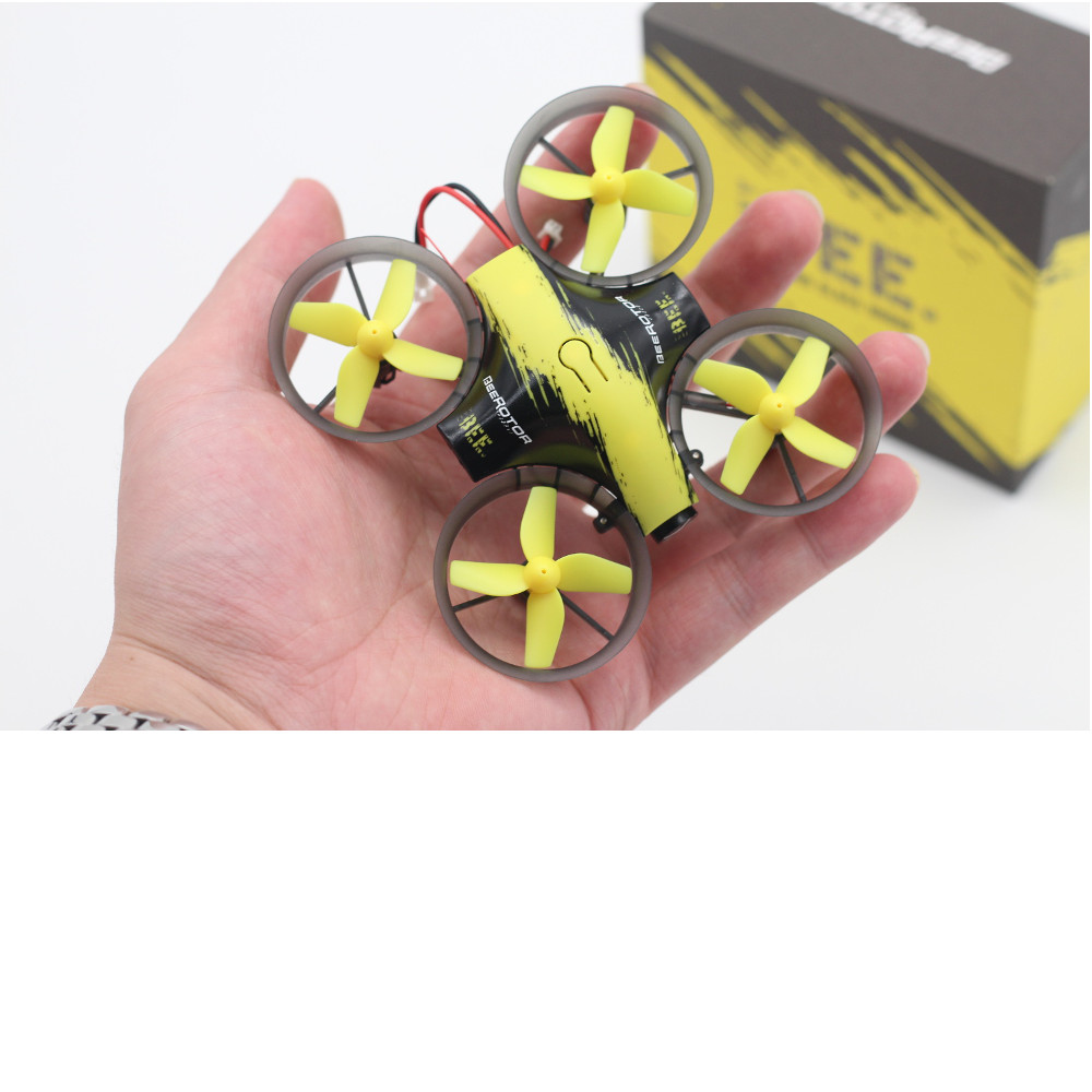 BeeRotor TinyBee 78mm 5.8G 40CH 600TVL Micro FPV Coreless RC Drone Quadcopter Two Batteries Version 6