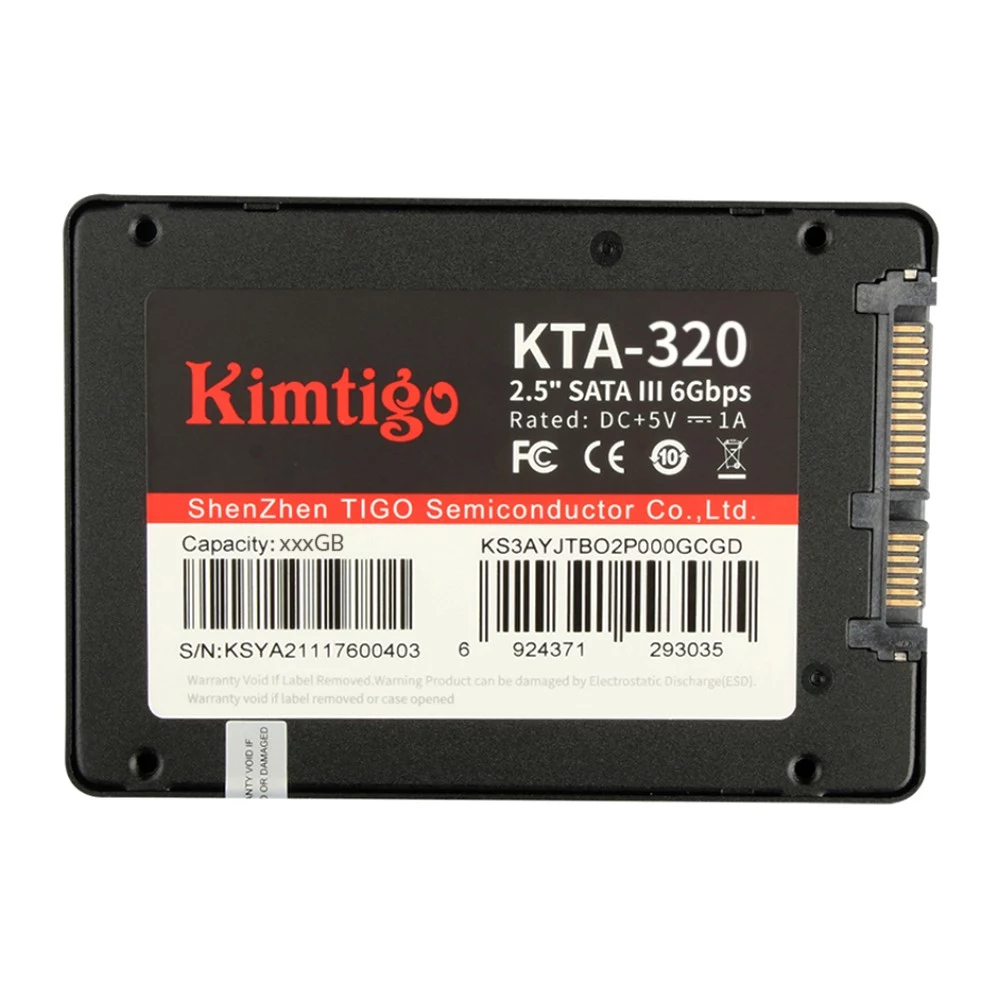 Find Kimtigo KTA-320 2.5 inch SATA 3 Solid State Drives 128GB 256GB 512GB 1T Hard Disk Up to Above 500MB/s Read Speed for Laptop Desktop for Sale on Gipsybee.com with cryptocurrencies