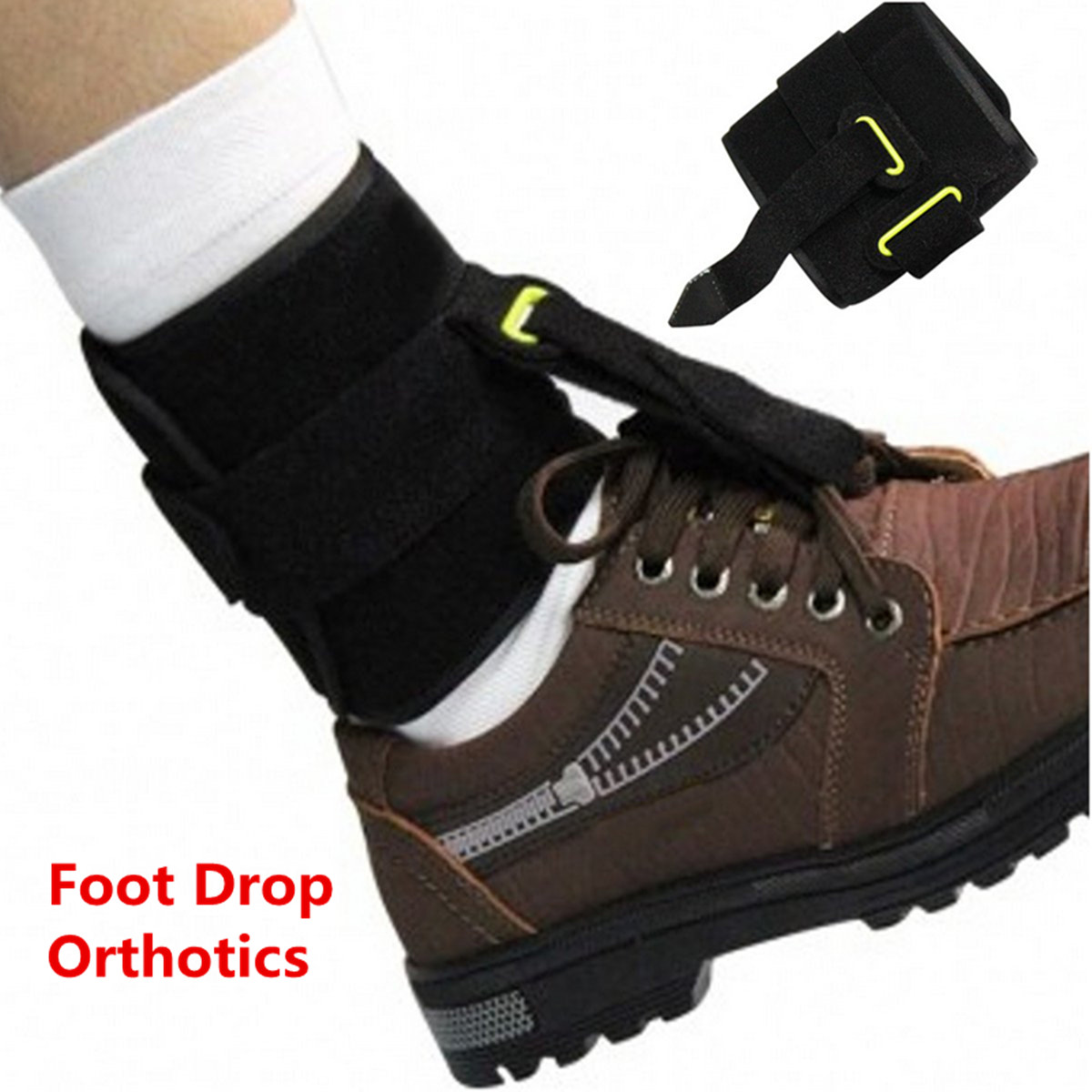 IPRee® Adjustable Foot Drop Orthotics Middle Cerebral Hemiplegia Ankle Support Braces