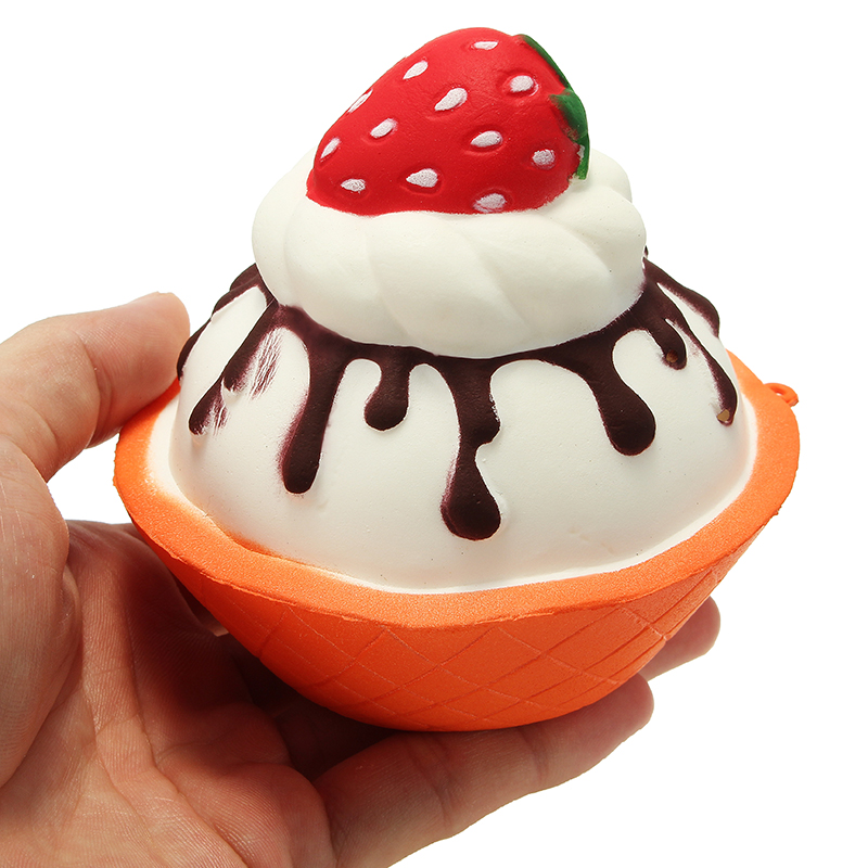 

Squishy Ice Cream Cup 10см Мягкая Медленная Восходящая Коллекция Подарочная Игрушка Декор