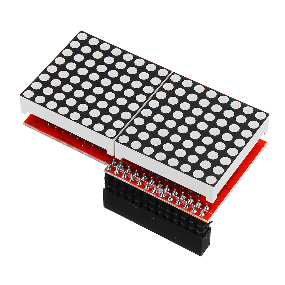 

5pcs 8x16 MAX7219 LED Dot Matrix Screen Module For Arduino Raspberry Pi B/ B+