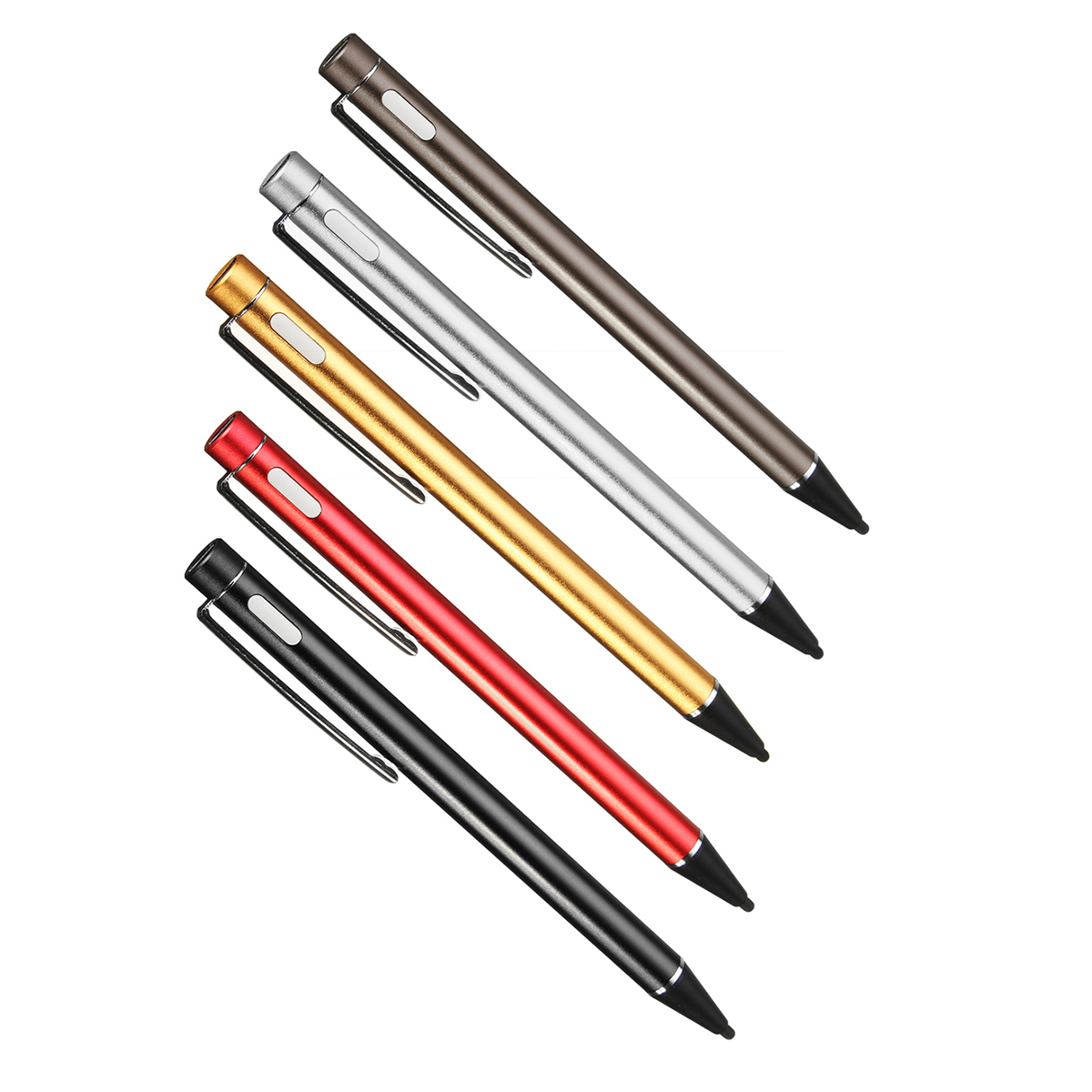 

Rechargeable 2.3mm Capacitive Active Touch Stylus Drawing Pen with 4Pcs Pen Tip
