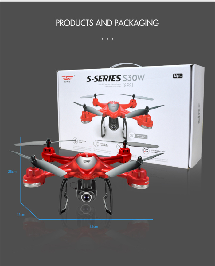 drone sjrc s30w