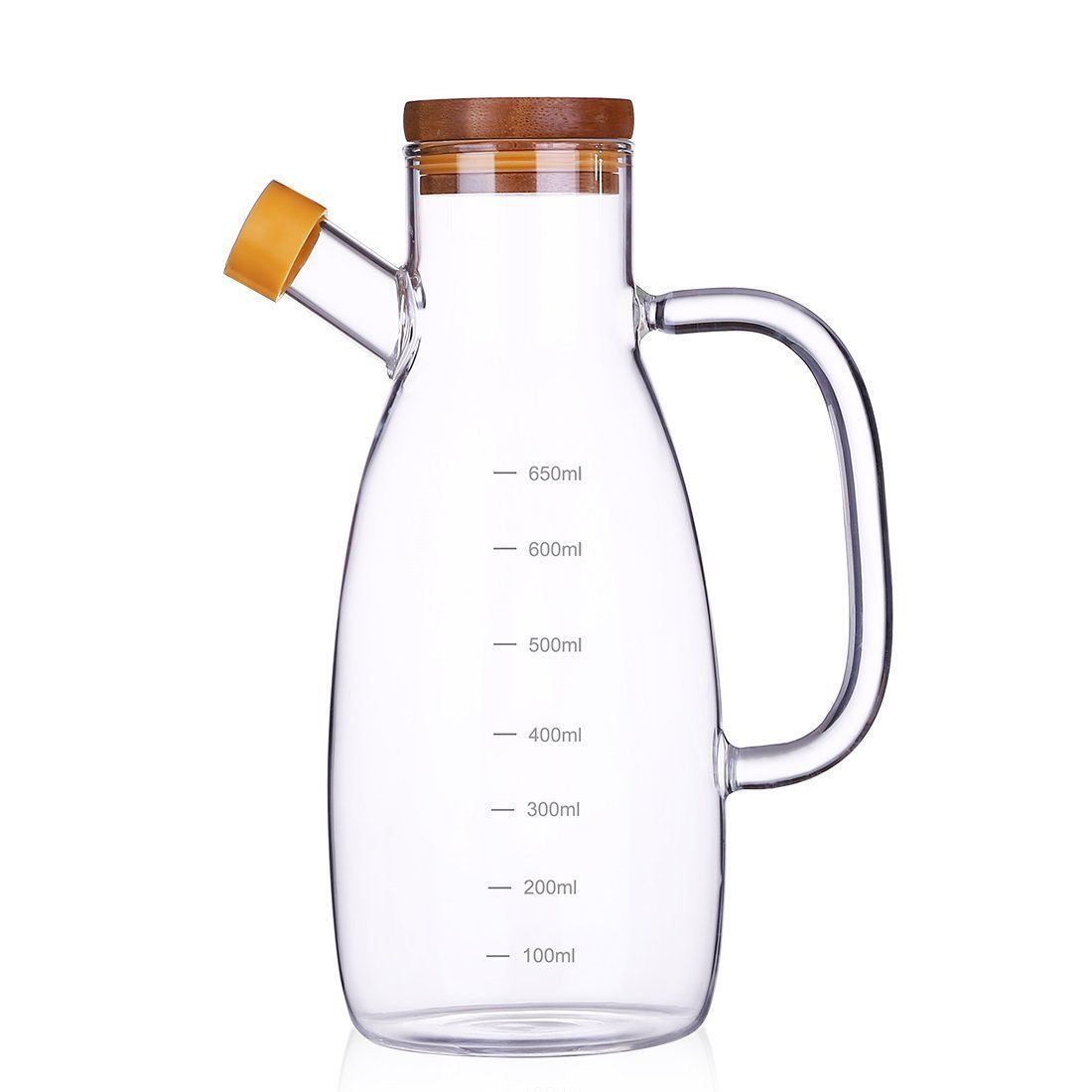 

23 oz Olive Bottle Set Vinegar Dispenser Container Pourer Sprayer Kitchen Storage Container