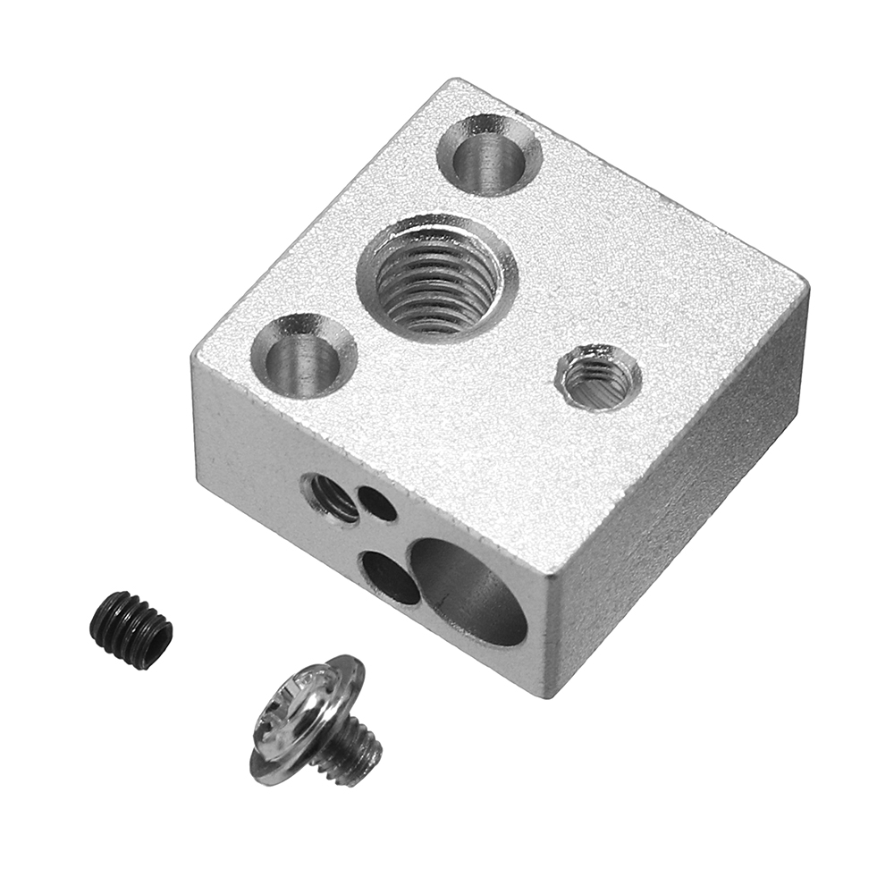 

20*20*10mm All-Metal J-head Hotend Heating Block For V6 Creality 3D Printer Bowden Extruder