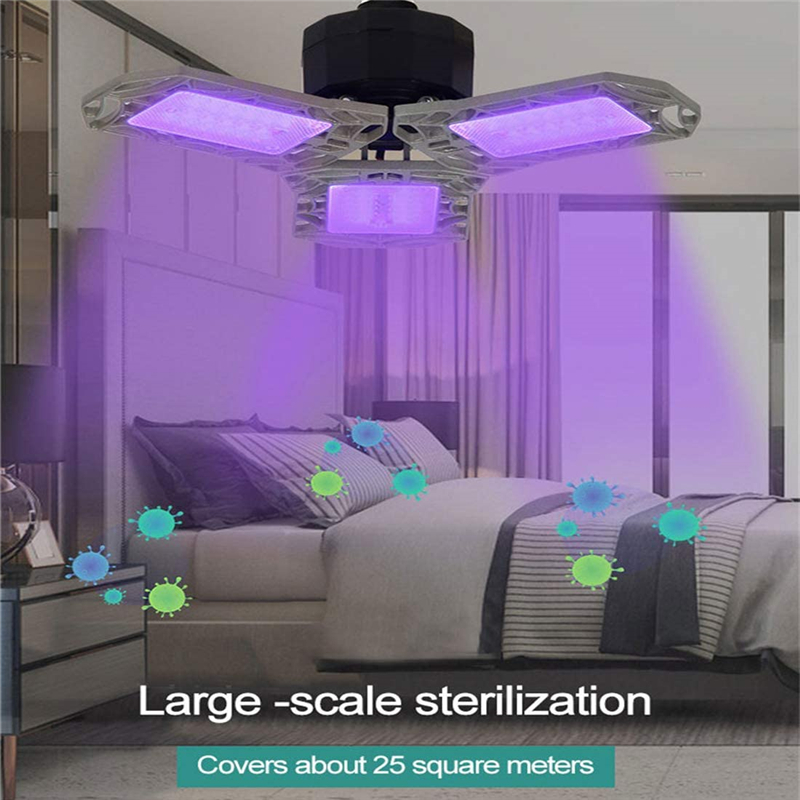Portable STERILIZE LED UV-C Light GERMICIDAL UV Lamp Home Handheld Disinfection 