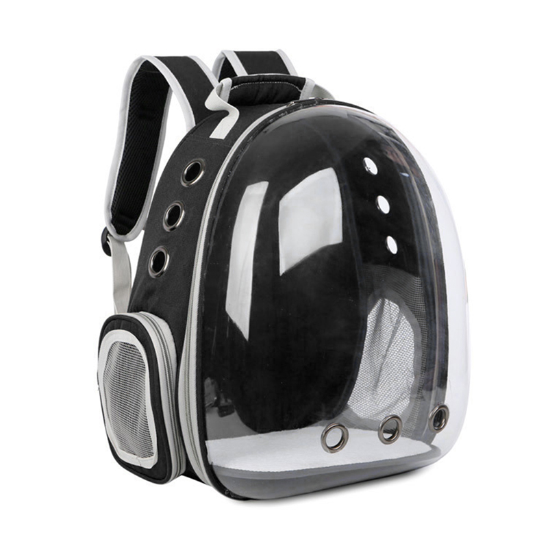 Dog Cat Transparent Space Capsule Breathable Shoulder Bag Pet Outside Travel Portable Carry Backpack 17