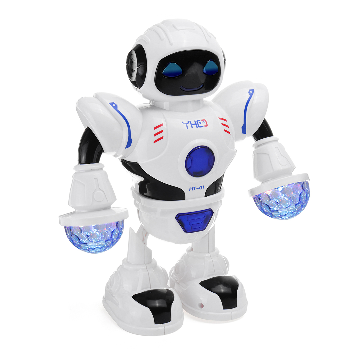 Astronaut Robot Toy Dancing Walking Flashing Lights Sounding Kids Toy 1